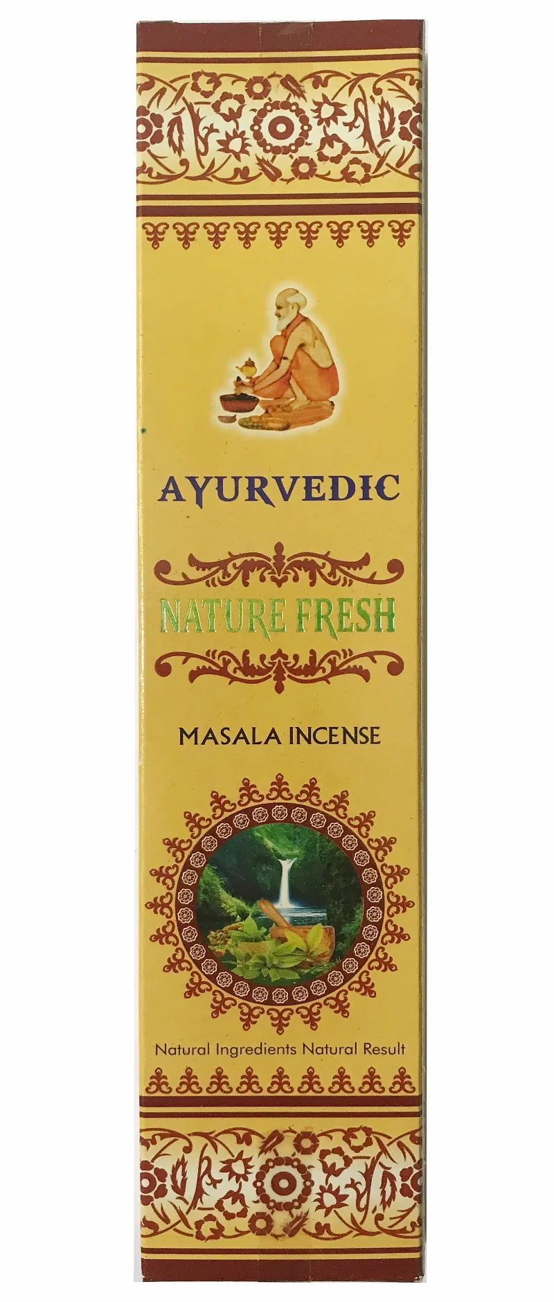Аромапалочки Свежесть Природы 20 г Agarbathi Works Ayurvedic Nature Fresh Masala Incense 20 g