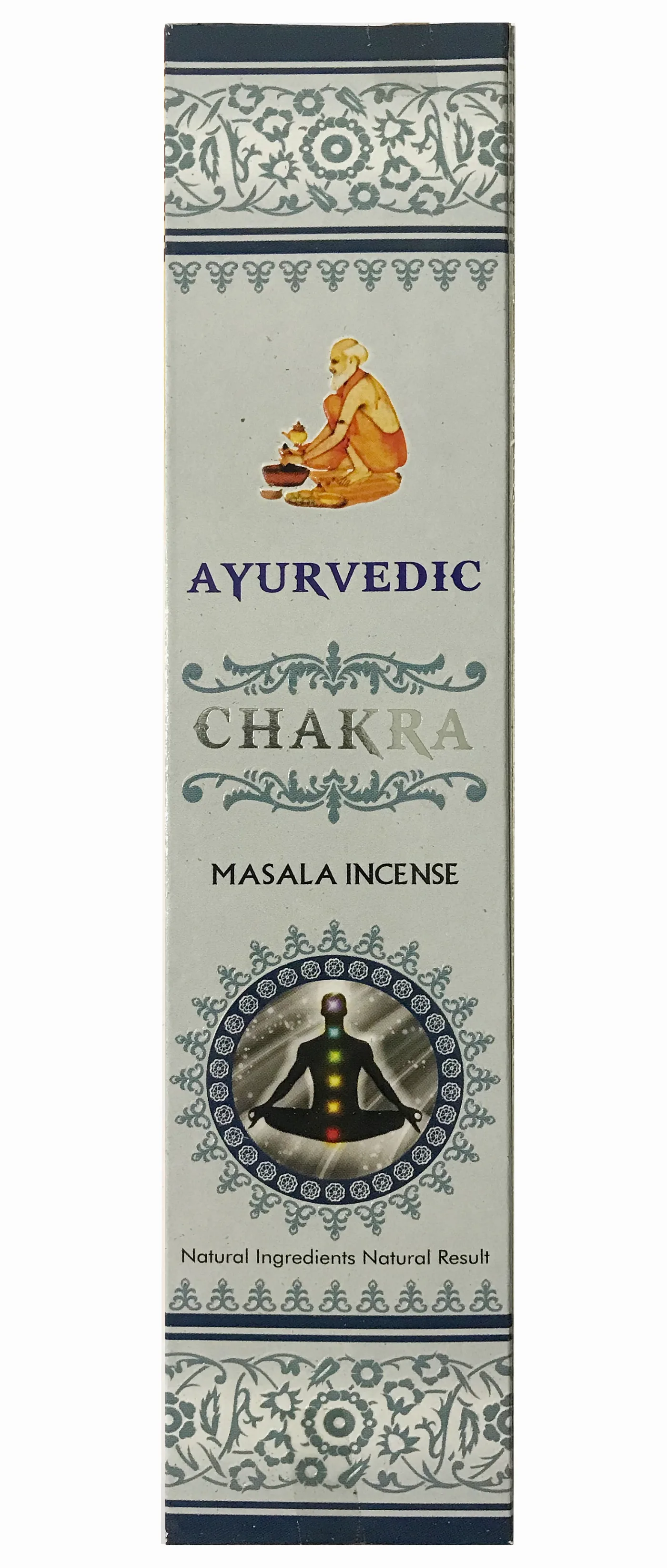 Аромапалочки Чакра 20 г Agarbathi Works Ayurvedic Chakra Masala Incense 20 g