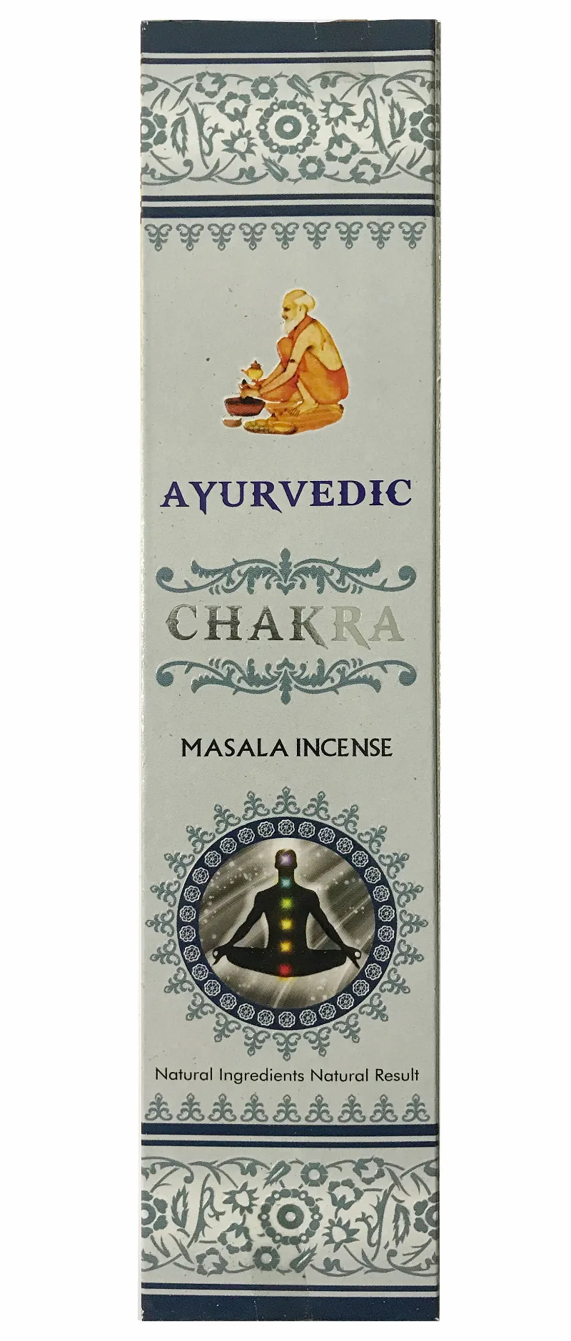 Аромапалочки Чакра 20 г Agarbathi Works Ayurvedic Chakra Masala Incense 20 g