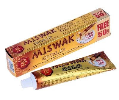 Зубна паста Місвак Голд 120+50 г Dabur Miswak Gold Toothpaste 120 + 50 g
