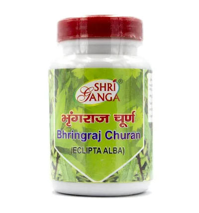 Брингарадж чурна 100 г Shri Ganga Bhringraj Churan 100g