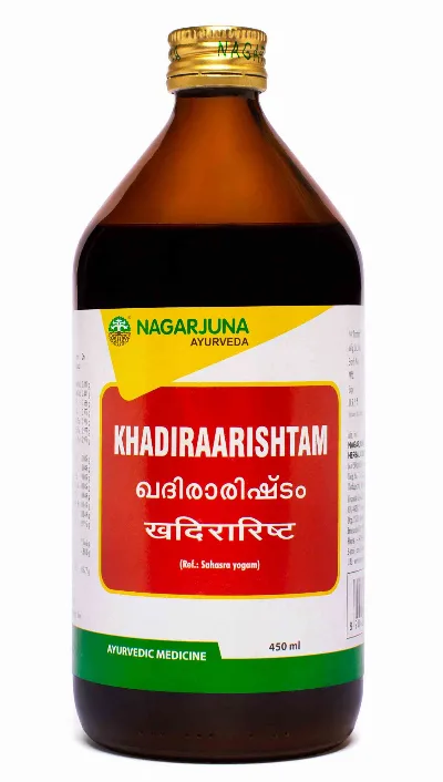 Кхадіраріштам 450 мл Nagarjuna Khadiraarishtam 450ml