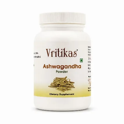 Ашвагандха порошок 100 г Vritikas Ashwagandha Powder 100 g