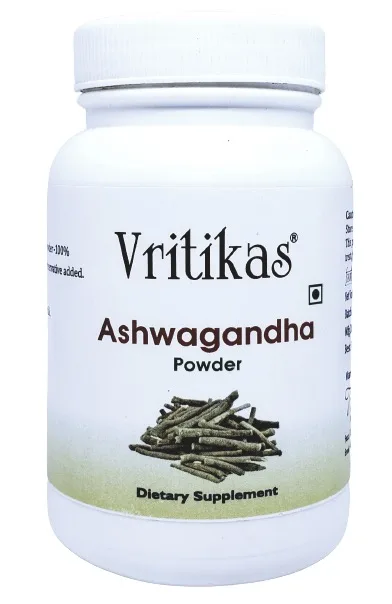 Ашвагандха порошок 100 г Vritikas Ashwagandha Powder 100 g