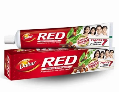 Зубна паста Ред 50 г Dabur India Red Paste for Teeth and Gums 50 g
