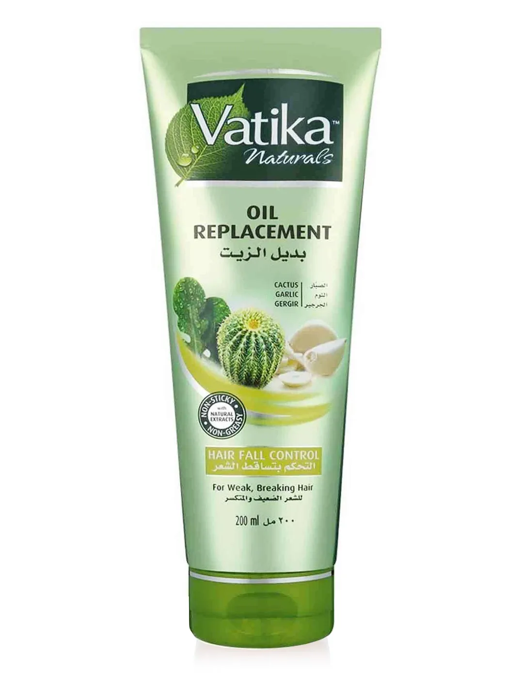 Крем несмываемый против выпадения волос 200 мл Dabur Vatika Oil Replacement Hair Fall Control