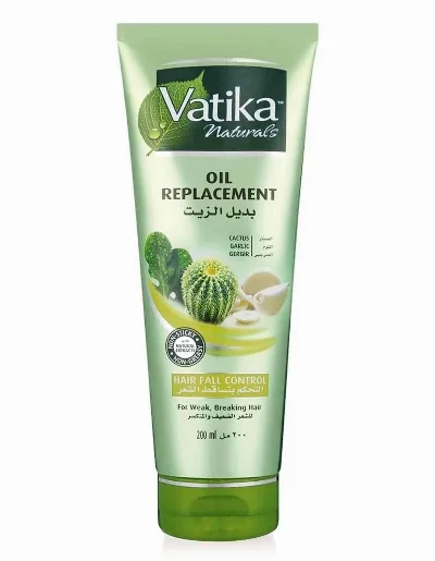 Крем незмивний проти випадіння волосся 200 мл Dabur Vatika Oil Replacement Hair Fall Control
