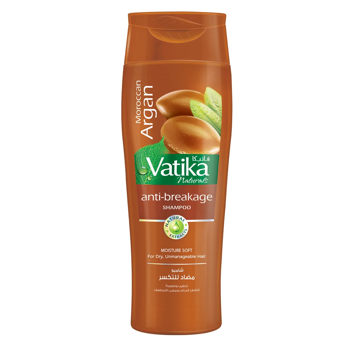 Шампунь із марокканською арганою 400 мл Dabur Vatika Argan Shampoo 400 ml