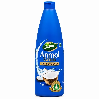 Олія кокосова чиста 175 мл Dabur Anmol Gold Pure Coconut Oil 175ml