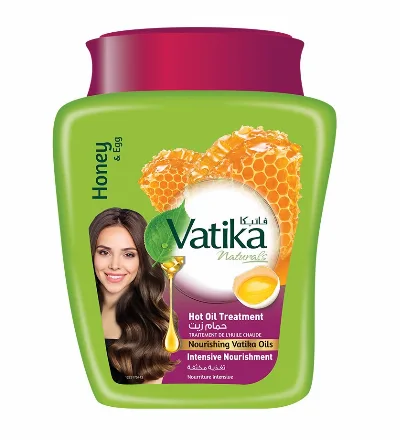 Маска для волосся Інтенсивне живлення 500 мл Dabur Vatika Hot Oil Treatment Intensive Nourishment