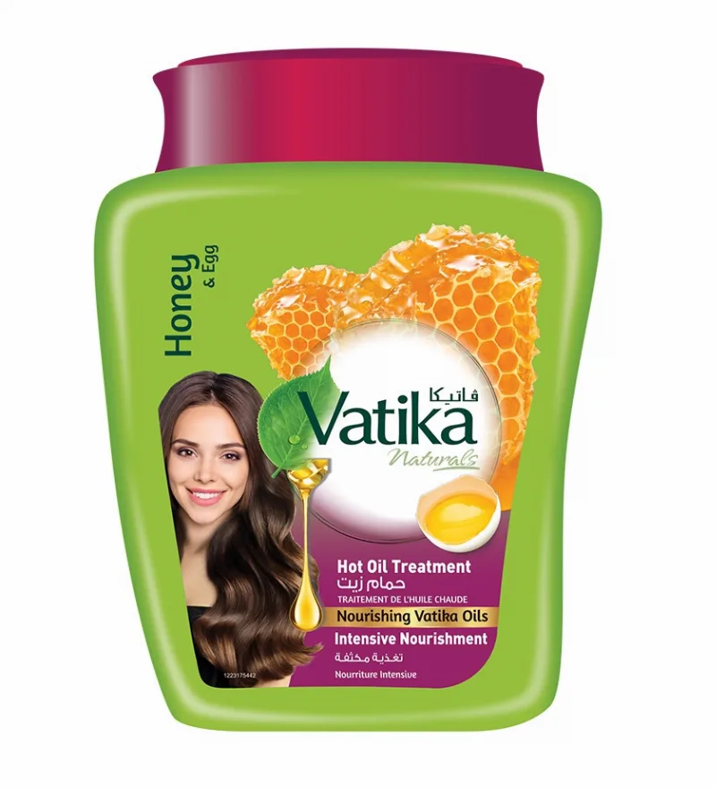Маска для волос Интенсивное питание 500 мл Dabur Vatika Hot Oil Treatment Intensive Nourishment