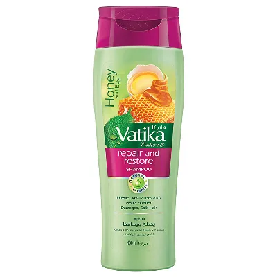 Шампунь відновлюючий 200 мл Dabur Vatika Repair & Restore Shampoo