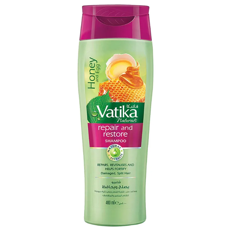 Шампунь відновлюючий 200 мл Dabur Vatika Repair & Restore Shampoo