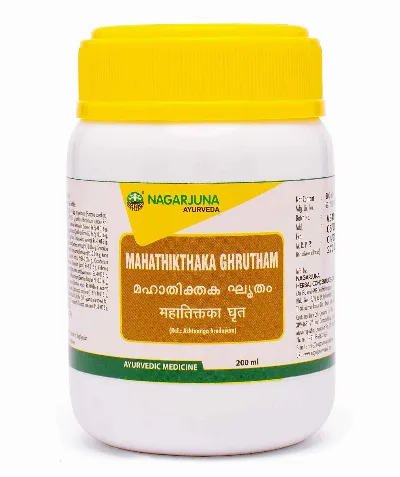 Махатиктака Гхритам 200 мл Nagarjuna Mahathikthaka Ghrutham