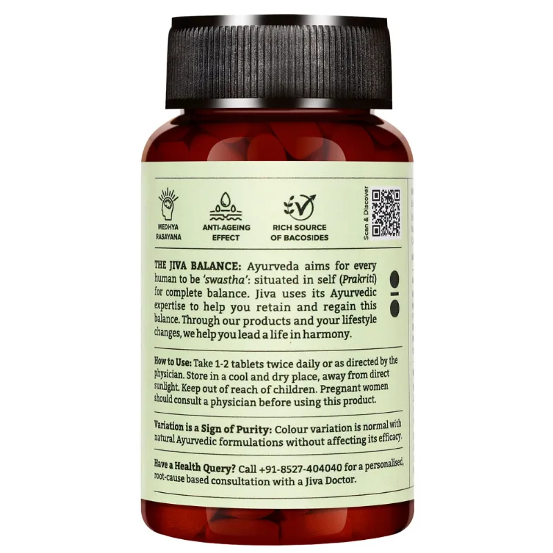 Брахмі 120 табл Jiva Brahmi 120 tab