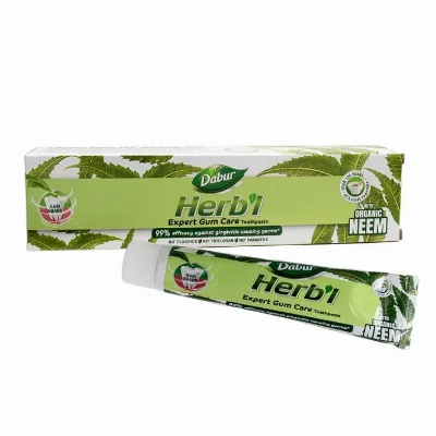 Зубна паста Нім органік 150 г Dabur Herb'l Neem Toothpaste 150 g