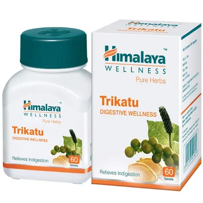 Трікату 60 табл Himalaya Trikatu