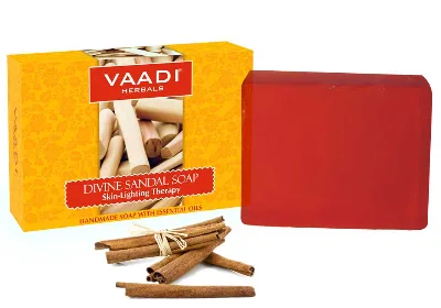 Мило Сандал 75 г Vaadi Herbals Divine Sandal Soap