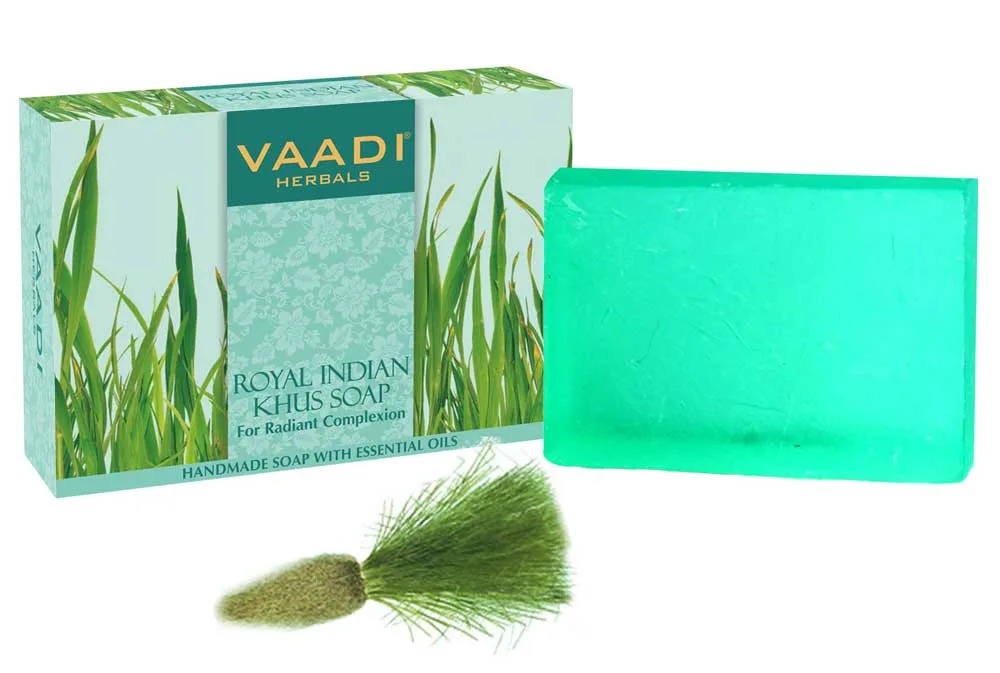 Мило Кхус 75 г Vaadi Herbals Royal Indian Khus Soap