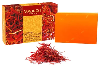 Мило Шафран 75 г Vaadi Herbals Luxurious Saffron Soap