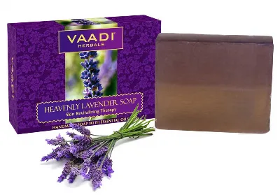 Мило Лаванда 75 г Vaadi Herbals Heavenly Lavender Soap