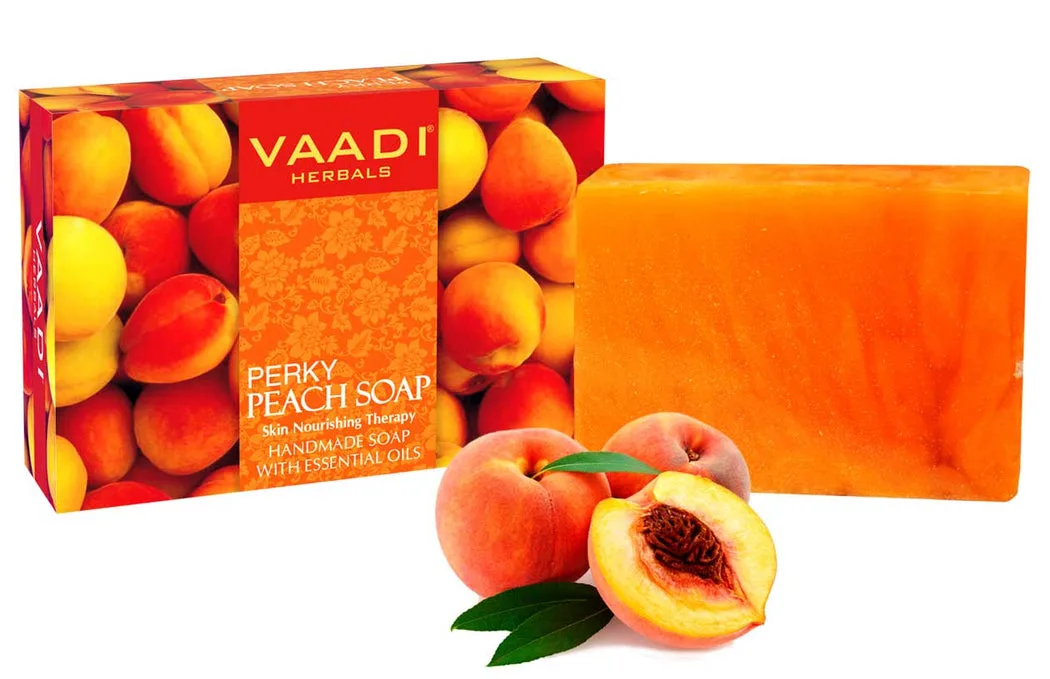 Мило Персик 75 г Vaadi Herbals Perky Peach Soap