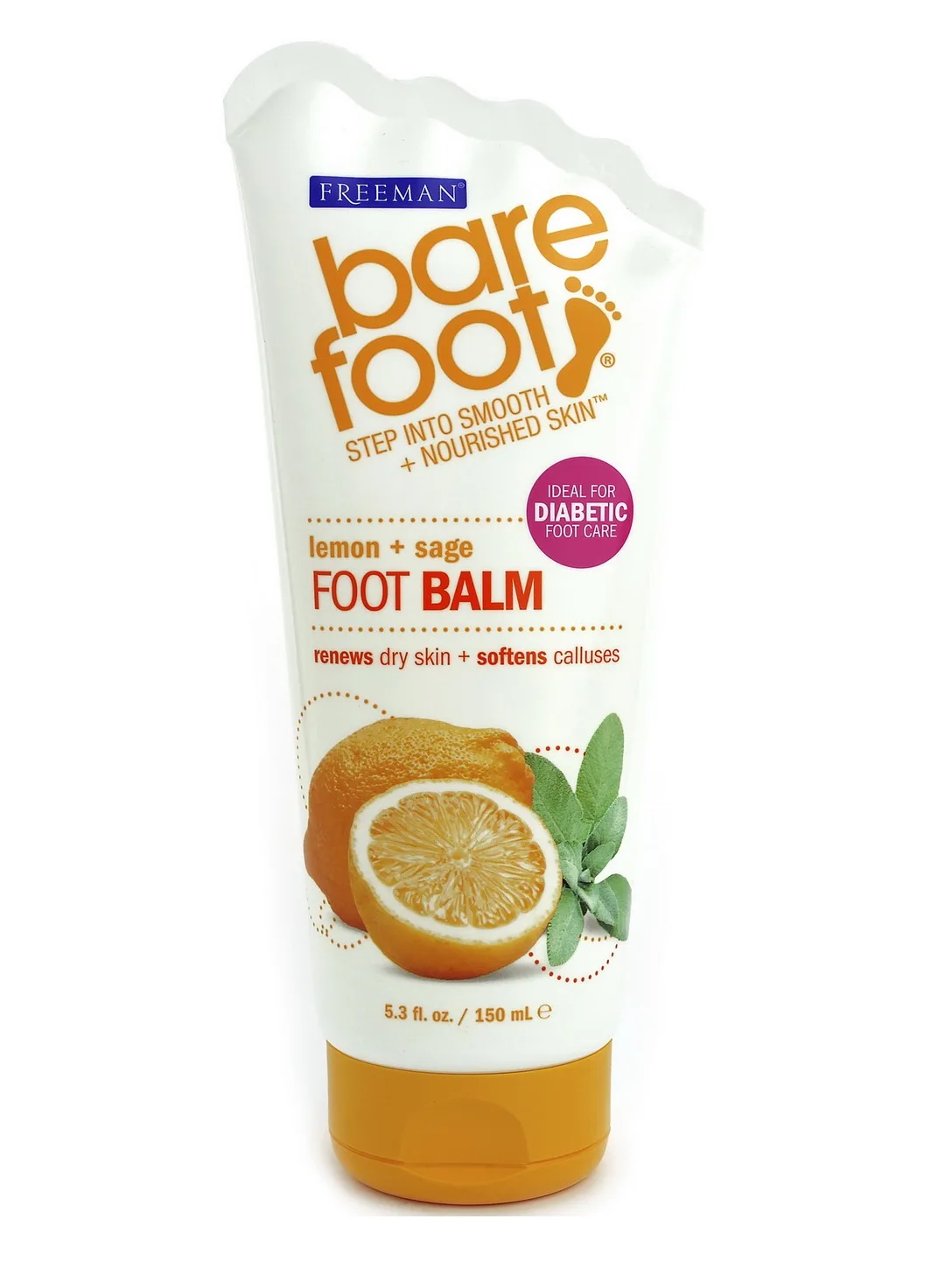 Бальзам для ног Лимон и Шалфей 150 мл Freeman Bare Foot Lemon Sage Foot Balm
