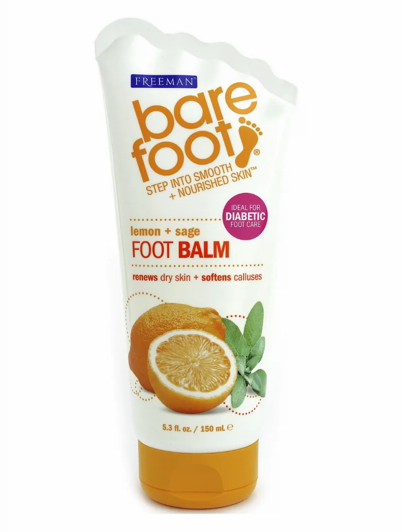 Бальзам для ног Лимон и Шалфей 150 мл Freeman Bare Foot Lemon Sage Foot Balm