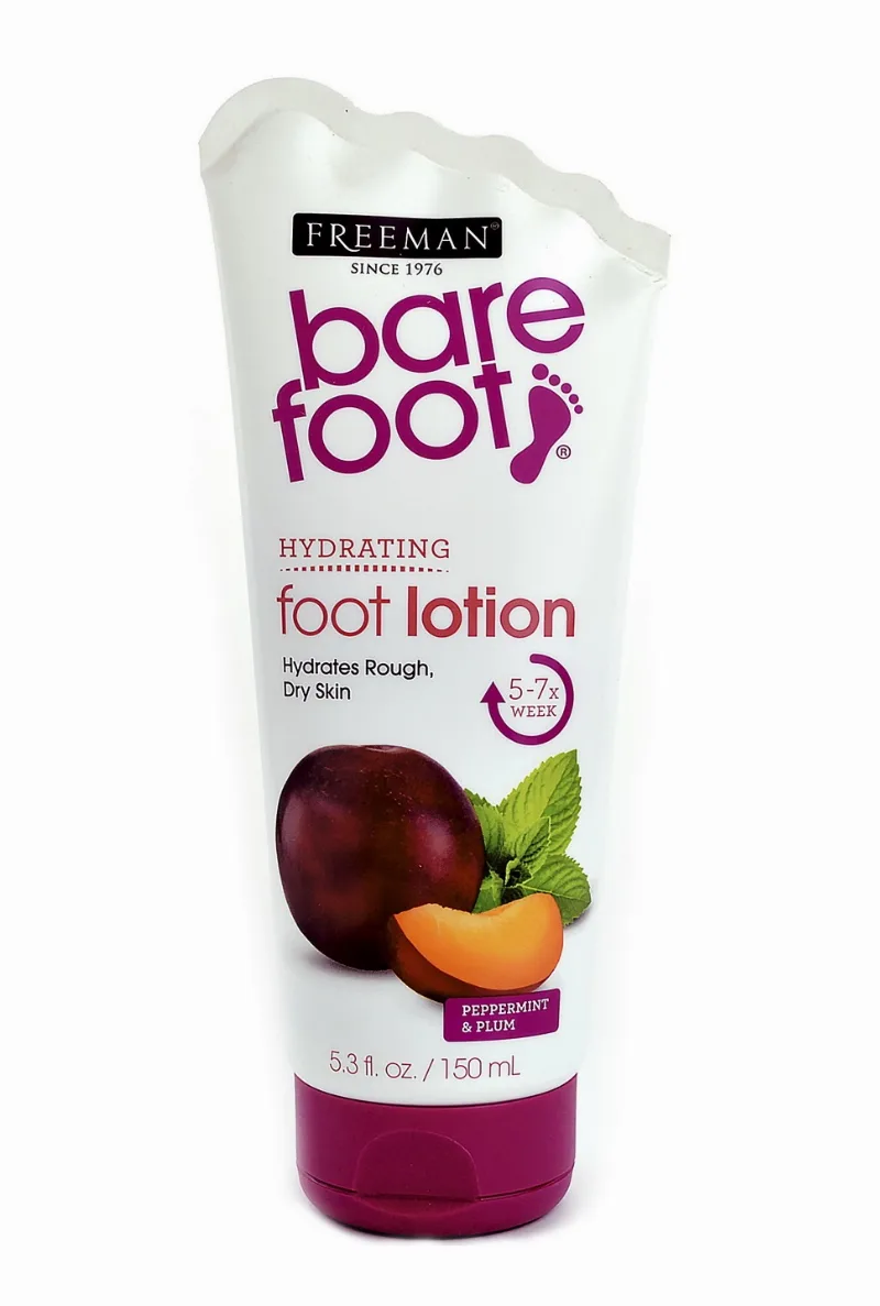 Лосьйон для ніг зволожуючий Мʼята Слива 150 мл Freeman Bare Foot Hydrating Foot Lotion