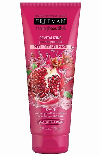 Маска-плівка для обличчя Гранат 175 мл Freeman Revitalizing Pomegranate Peel Off Gel Mask