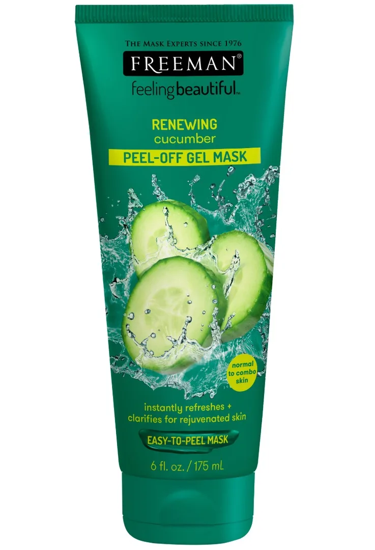 Маска-плівка для обличчя Огірок 175 мл Freeman Renewing Cucumber Peel-Off Gel Mask