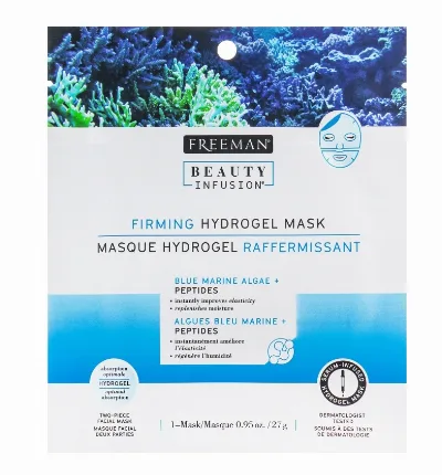 Маска-гідрогель Сині морські водорості і Пептиди 27 г Freeman Firming Hydrogel Mask Blue Marine Algae + Peptides