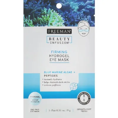 Маска-гідрогель Сині морські водорості і Пептиди 9 г Freeman Firming Hydrogel Mask Blue Marine Algae + Peptides 9 g