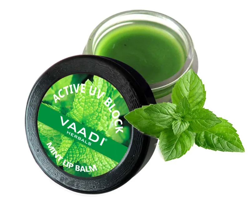 Бальзам для губ Мята 6 г Vaadi Mint Lip Balm
