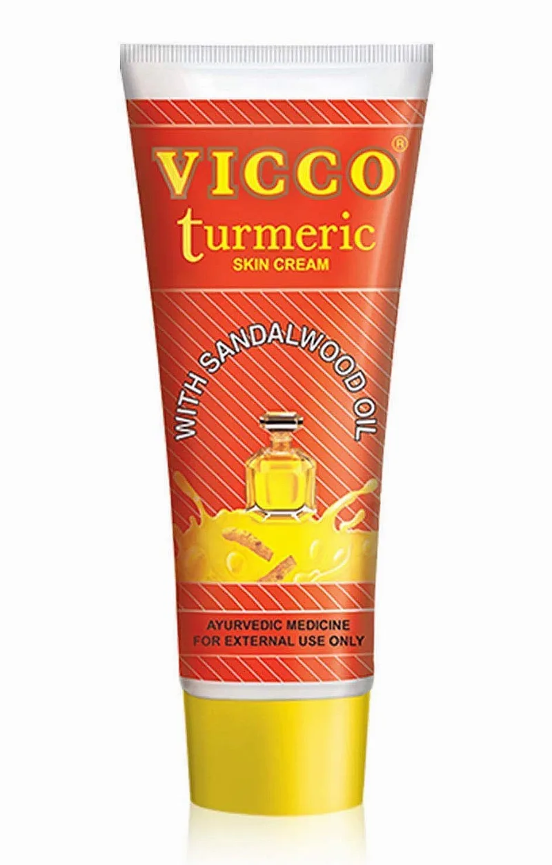 Крем з куркумою 50 г Vicco Turmeric Cream 50g