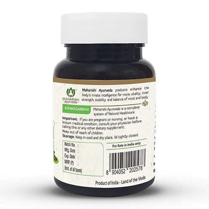 Ашвагандха 60 табл Maharishi Ayurveda Organic Ashwagandha