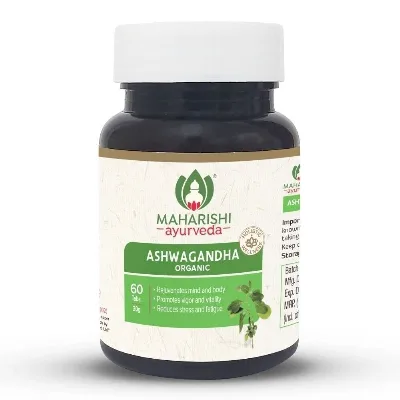 Ашвагандха 60 табл Maharishi Ayurveda Organic Ashwagandha
