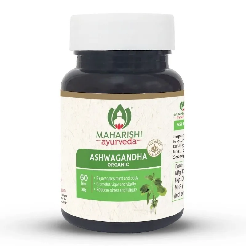 Ашвагандха 60 табл Maharishi Ayurveda Organic Ashwagandha