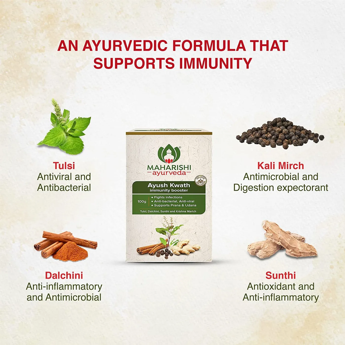 Аюш Кватх 100 г Maharishi Ayurveda Ayush Kwath