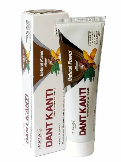 Зубная паста Дант Канти Натуральная сила 150 г Patanjali Dant Kanti Natural Power Toothpaste
