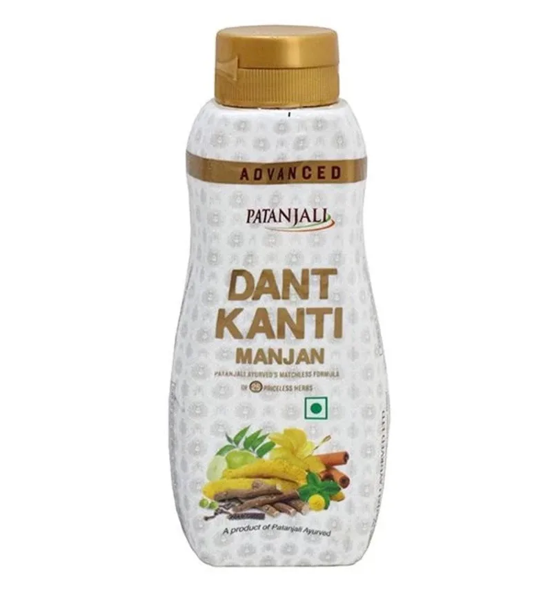 Зубний порошок покращений Дант Манджан 100 г Patanjali Advanced Dant Kanti Manjan