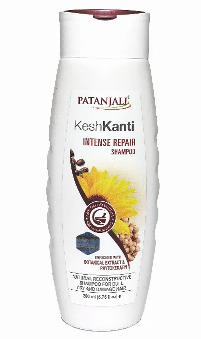 Шампунь Кеш Канті Інтенсивне відновлення 200 мл Patanjali Kesh Kanti Intense Repair Shampoo