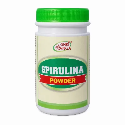 Спіруліна порошок 100 г Shri Ganga Spirulina Powder