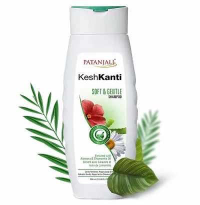 Шампунь Кеш Канті Мʼякість та ніжність 200 мл Patanjali Kesh Kanti Soft & Gentle Shampoo