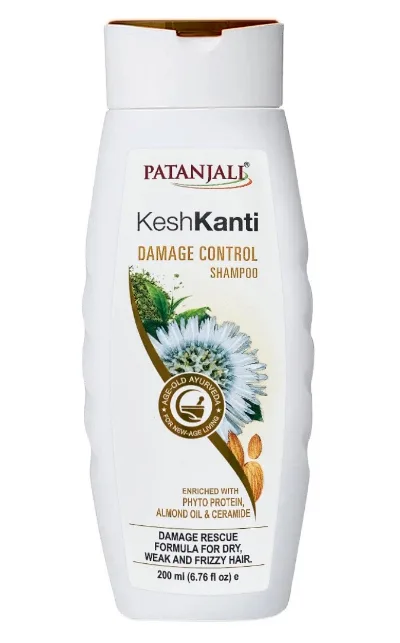 Шампунь Кеш Канті для пошкодженого волосся 200 мл Patanjali Kesh Kanti Damage Control Shampoo
