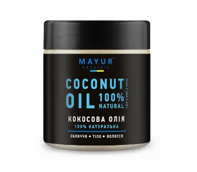 Натуральное кокосовое масло 140 мл Mayur