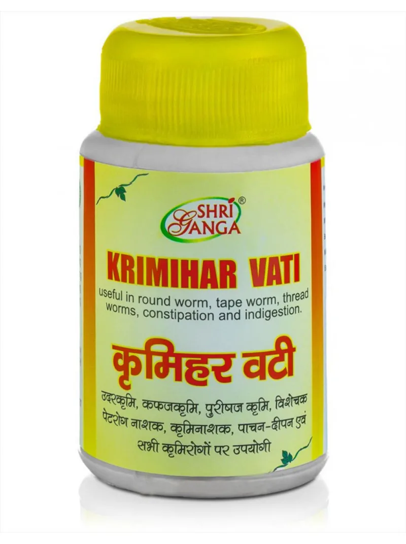 Кріміхар Ваті  50 г Shri Ganga Krimihar Vati