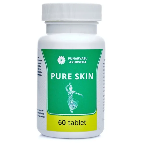 Чиста шкіра 60 табл Punarvasu Pure skin