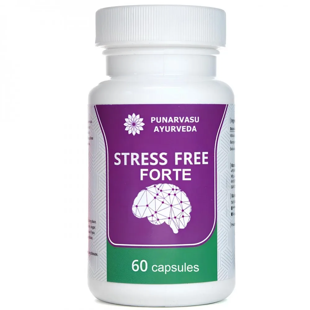 Стрес фрі форте 60 капс Punarvasu Stress Free Forte