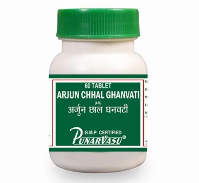 Арджуна Чал Гханваті 60 табл Punarvasu Arjun Chhal Ghanvati